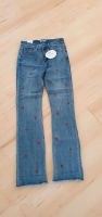 Zac Zoe Jeans blau Kirschen Cherry S 36 Sommer Brandenburg - Schildow Vorschau