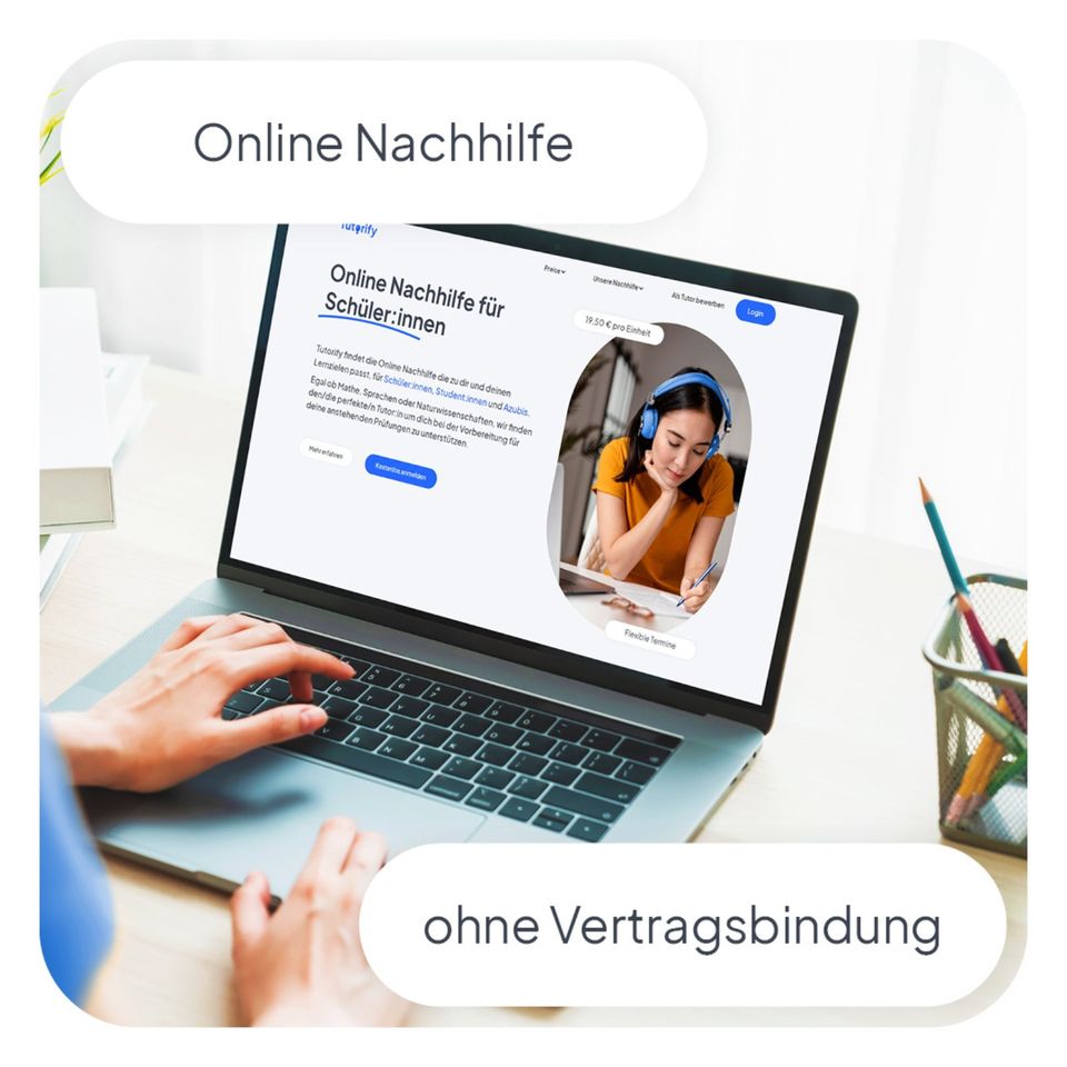 Online Nachhilfe geben als Nachhilfelehrer bei Tutorify in Essen