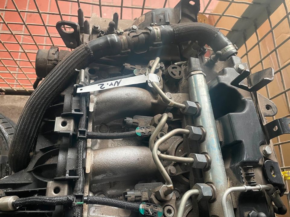 Ford Fiesta JA8 1.4 TDCI Motor F6JD Motor mit Anbauteilen komplet in Pfedelbach