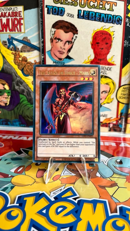 Yugioh! The Agent of Force - Mars (GFP2-EN051) Ultra Rare/1. Auf. in Neunkirchen