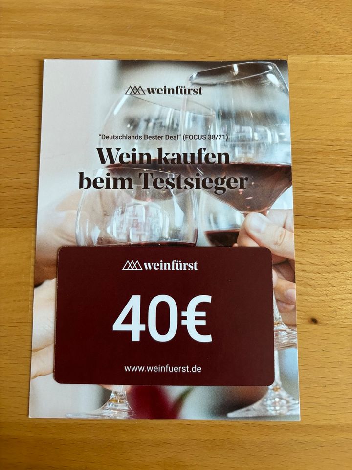 Weingutschein in Weil im Schönbuch