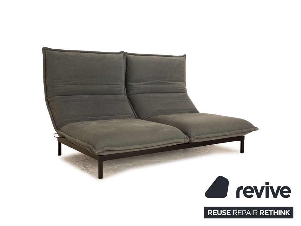 Rolf Benz Nova 340 Stoff Zweisitzer Grau Sofa Couch manuelle in Köln