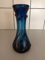 Glas Blumen Vase blau 20 cm Berlin - Köpenick Vorschau