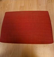 Fussbank roter Stoff, 40cm x 30cm x 25cm Nordrhein-Westfalen - Oerlinghausen Vorschau