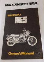 Suzuki RE5 Owner´s Manual Bedienungsanleitung Dezember 1974 Hessen - Dautphetal Vorschau