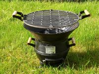 Peiga Grill Grillfass Holzkohlegrill Gusseisen Rundgrill - Ø 35cm Hessen - Romrod Vorschau