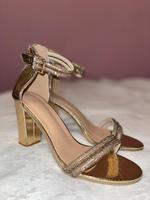 Highheels gold Bayern - Memmingen Vorschau