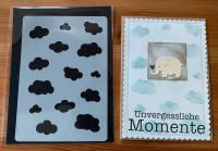 Schablone Stencil*Wolken* Hintergrund Scrapbooking Sachsen-Anhalt - Biederitz Vorschau