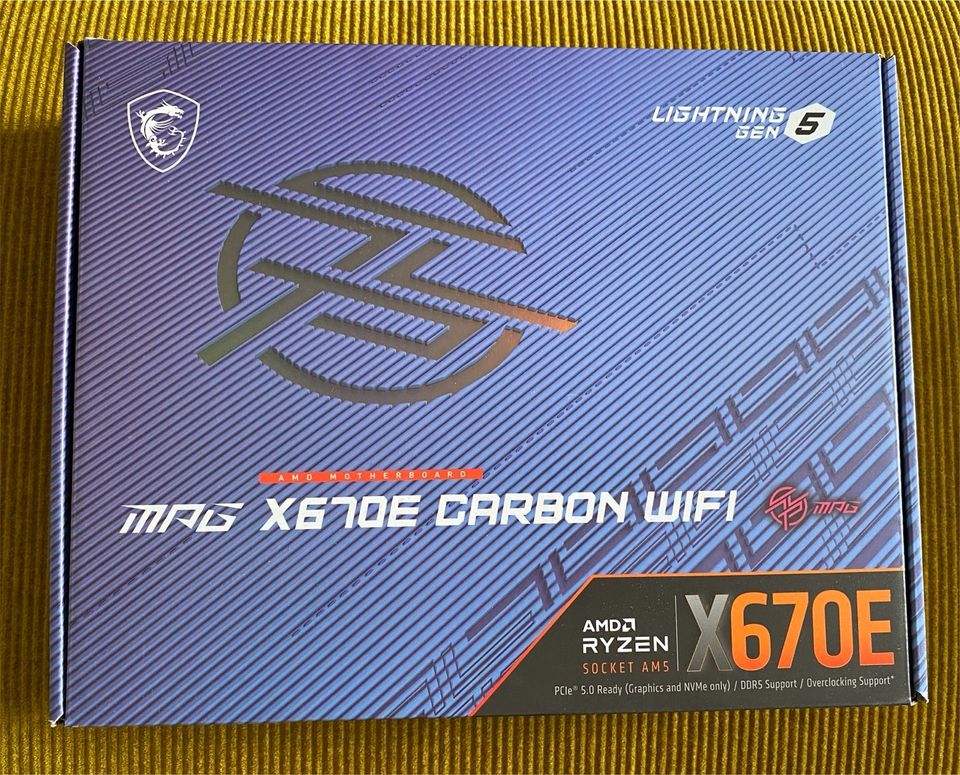 MSI MPG X670E CARBON WIFI Mainboard in Braunschweig