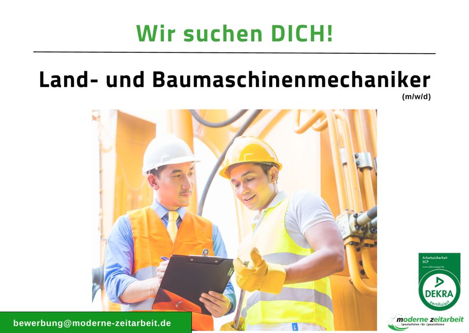 Land- und Baumaschinenmechaniker (m/w/d) gesucht! in Bremen
