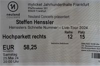 2 Tickets für Hensslers Schnelle Nummer Live Tour 2024 Hessen - Hofheim am Taunus Vorschau
