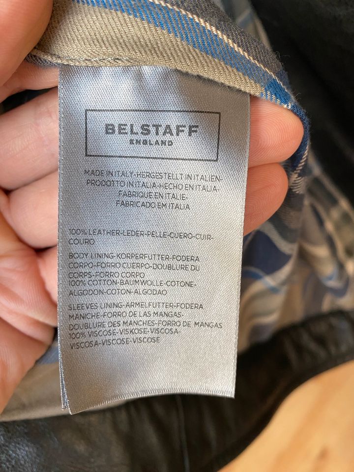 Belstaff Weybridge Größe 50 Lederjacke Jacke Luxus in Mainz