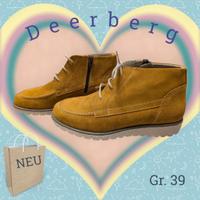 ungetragene Boots von "Deerberg", Gr. 39, Leder, Senf Thüringen - Blankenhain Vorschau