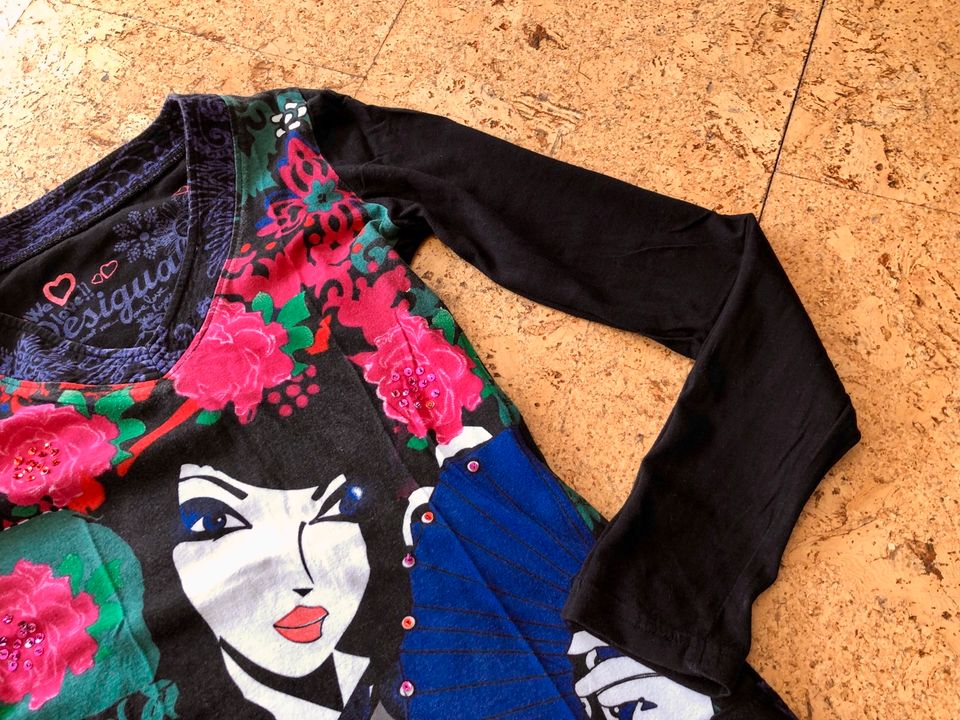 ❤️ DESIGUAL Marken Damen SWEATSHIRT Gr.S M 36 GEISHA in Köln