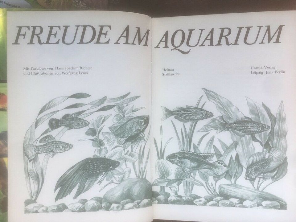 Buch Freude am Aquarium DDR in Waldheim