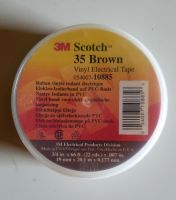 3M Scotch 35 Brown Elektroislierband auf PVC Basis Nordrhein-Westfalen - Gladbeck Vorschau