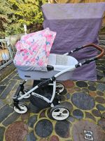 Kinderwagen 3 in 1 mit Rosenmuster Sachsen - Sohland Vorschau