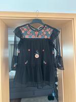 Bluse Zara Mesh Blumen Stickerei M Hessen - Hofheim am Taunus Vorschau