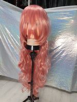 Perücke Wig Rosa Anime Manga Cosplay gewellt Duisburg - Fahrn Vorschau