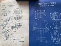 2 Kunstdrucke Baupläne Lego DIN A4 NEU Bayern - Gilching Vorschau