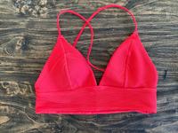 Bikini Oberteil rot Größe 32/34 Dresden - Dresden-Plauen Vorschau