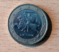 1 € Münze Lietuva 2015 Saarland - Saarlouis Vorschau