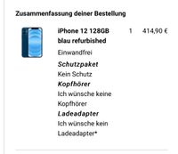 iPhone 12 blau 128 GB sehr guter Zustand Hessen - Lauterbach (Hessen) Vorschau