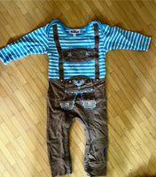 Baby Trachten Strampler in Lederhosenoptik, Gr 74 Bayern - Regensburg Vorschau