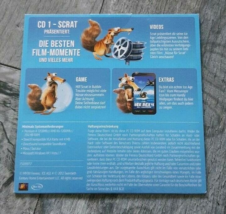 ICE AGE PC Spiele NEU OVP in St Gangloff