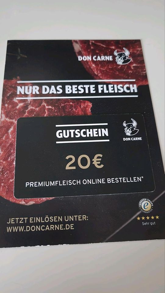 Don Carne Gutschein Wert 20€ in Marl