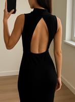 Abercrombie & fitch Kleid mini strickkleid schwarz xs 34 Nordrhein-Westfalen - Ratingen Vorschau