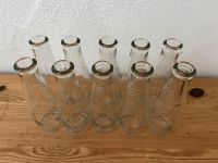 10 kleine Fläschchen Glas Vase Glasflasche Dekoration Bayern - Leidersbach Vorschau