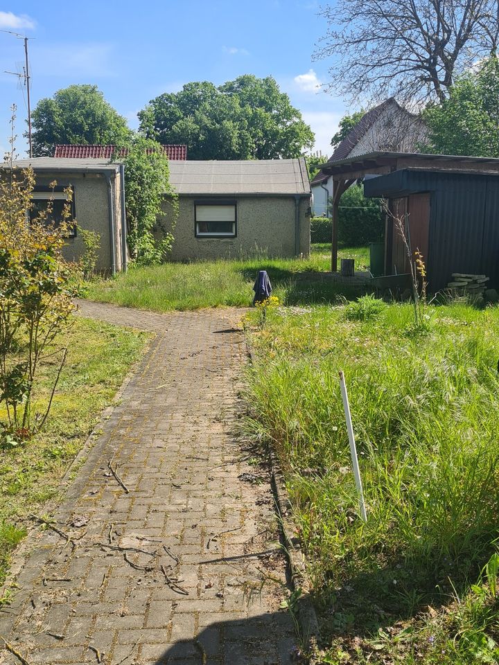 Baureif und voll erschlossen-bei Bedarf Winkelbungalowprojekt in Fredersdorf-Vogelsdorf