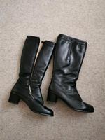 Salamander Leder Stiefel gefüttert Gr. 41 Hessen - Nidda Vorschau