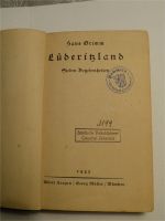 Antikes Buch LÜDERITZLAND, von Hans Grimm; 1935, Niedersachsen - Celle Vorschau