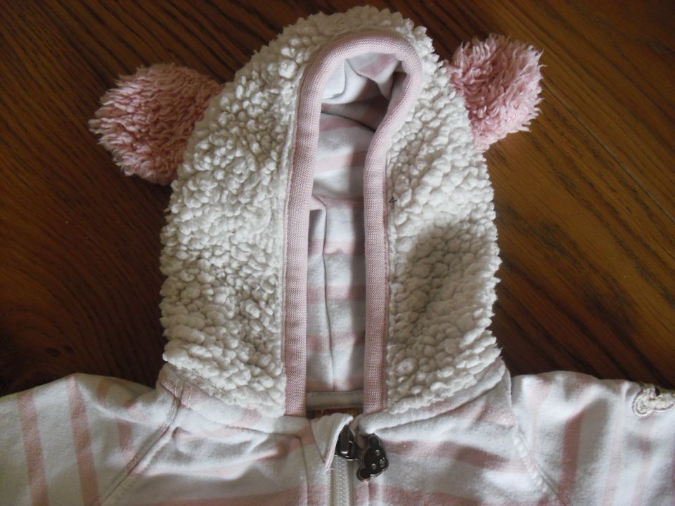 Steiff Hoodie Sweatjacke rosa Reißverschluss 68 in Wangen im Allgäu