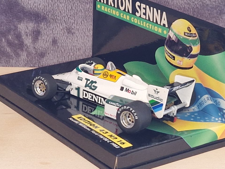 Ayrton Senna Racing Car Collection SaudiaWilliams Ford FW08C 1983 in Wahrenholz