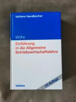 Wöhe - Einführung in die Allgmeine Betriebswirtschaftslehre Baden-Württemberg - Mannheim Vorschau