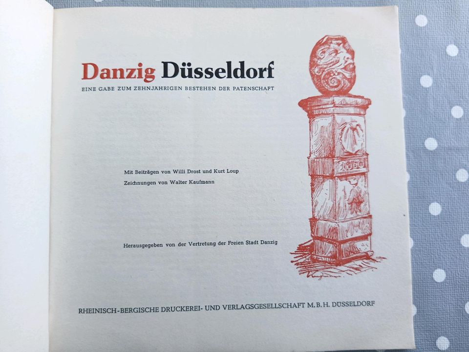 Düsseldorfer Wochenspiegel - Festprogramm Patenschaft Danzig 1962 in Rietberg