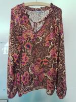 Geisha Blusenshirt, Tunika, Gr. M/38, braun-pink-orange Nordrhein-Westfalen - Rüthen Vorschau