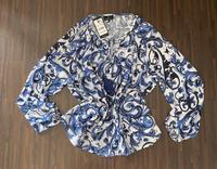 Monari Shirtbluse Tunika Paisley Muster blau Gr. 40 NEU Etikett Nordrhein-Westfalen - Erkrath Vorschau
