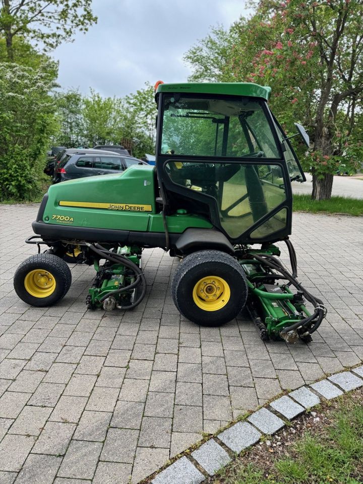 John Deere Precision Cut 7700 A Kabine Spindelmäher Rasenmäher in Weidenbach