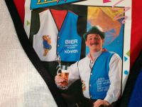 Weste Fasching Karneval Bayern Bier Motiv 02 Hilka Gr. 48 Neu Sachsen - Wilkau-Haßlau Vorschau