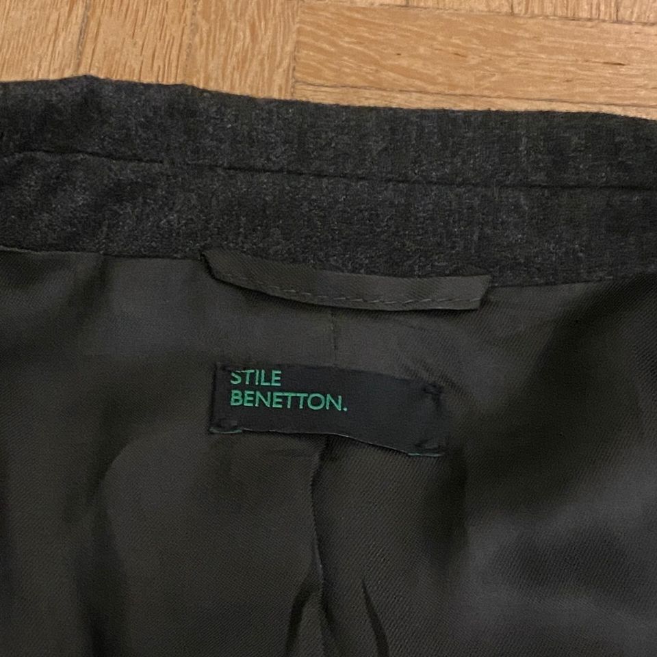 Benetton Jackett dunkelgrau Gr.38 wie neu in Köln