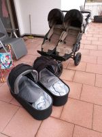 TFK Zwillingswagen Twin Adventure 2 & 2x Twin Carrycot Wannen Hessen - Igelsbach Vorschau