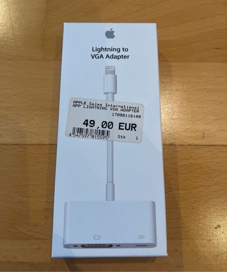 Apple Lightning to VGA Adapter - 1x benutzt in Dachau