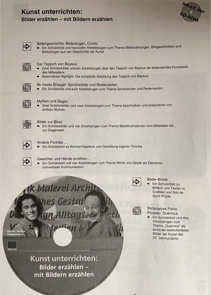 9 UE Bilder erzählen-mit Bildern erzählen, Sek. I/II, mit CD-ROM in Fürstenwalde (Spree)