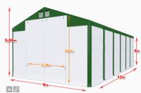 Ganzjähriges Lagerzelt 6x12x4 Carport Garagenzelt extra stark Sachsen - Görlitz Vorschau