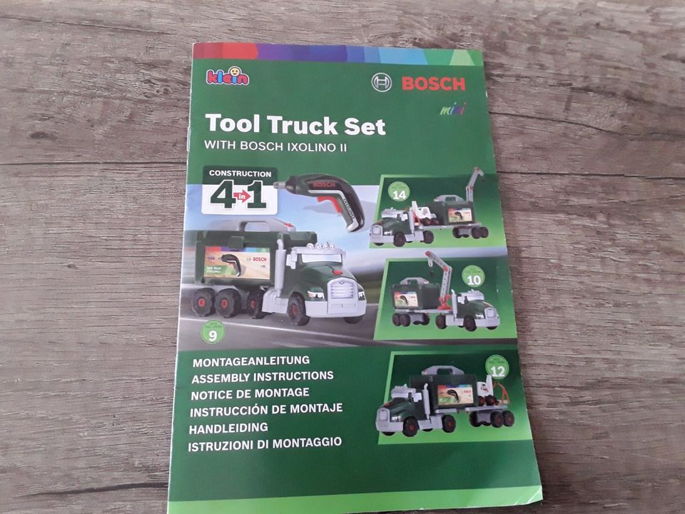 BOSCH Schraubtruck-Set mit Ixolino II (ab 3 Jahren)! Ovp! in Hinte