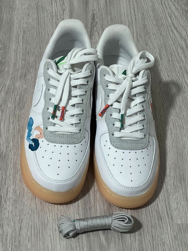 Nike Air Force 1  Flyleather Mayumi Yamase White Gr 38,5 NEU in Essen